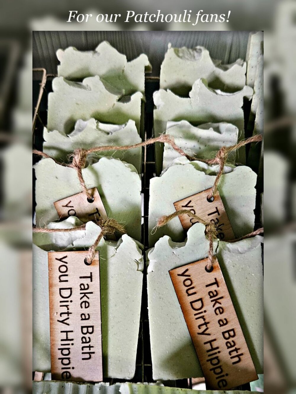 Handmade Patchouli Tallow Soap